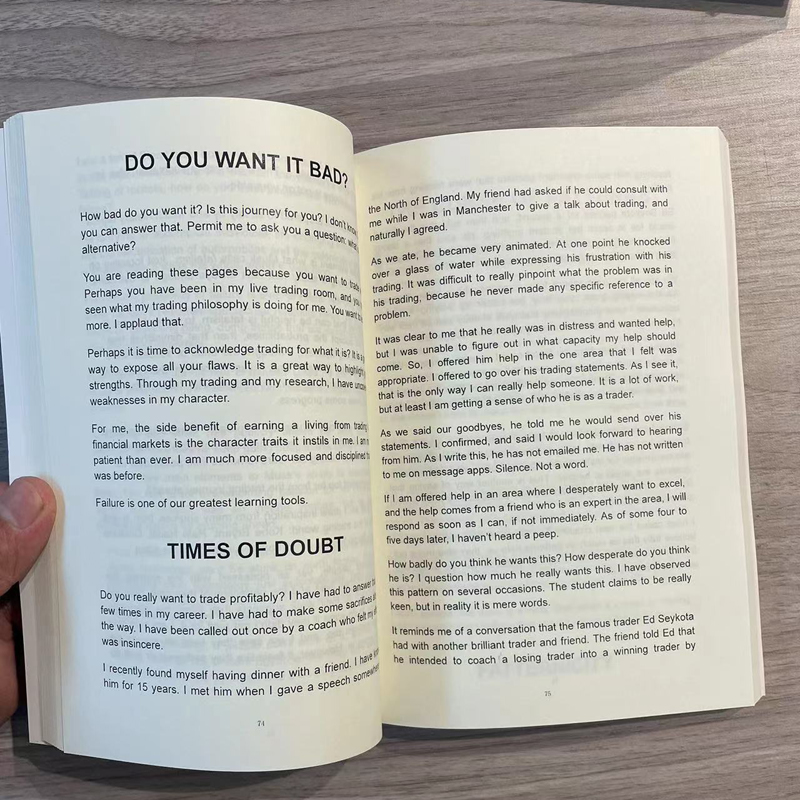 Bester Verlierer gewinnt, warum normales Denken, gewinnt nie das Trading Game-Taschenbuch auf Englisch