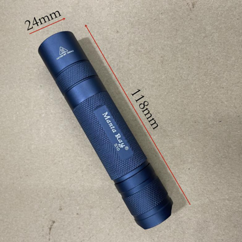 Manta Ray S10 Flashlight Linterna LED High Powerful 18650 Flash Light 1800 Lumen Camping Fishing Work Light Mini Lantern
