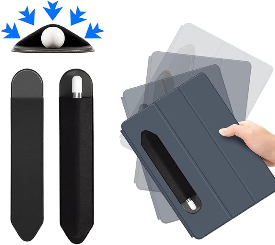 Estuches de lápices adhesivos para Apple Pencil 2 1, soporte para IPad, funda para lápiz, tableta, bolsa para lápiz táctil, funda para lápiz óptico