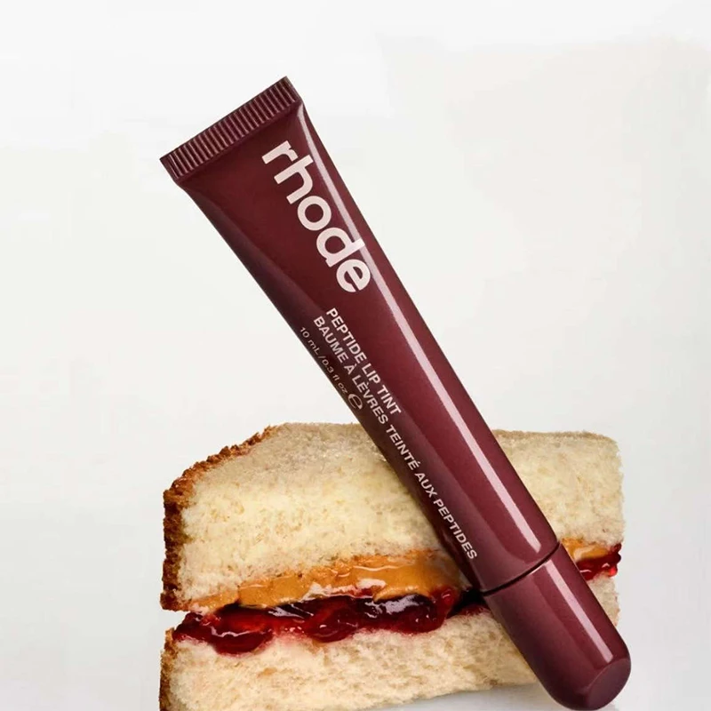 Rhodeแต่งหน้าToastใหม่Cheek Blush Cream Blusher Stickลิปกลอสเคสโทรศัพท์สําหรับiPhone INS SALTY TAN Raspberry Espressoลิปสติก