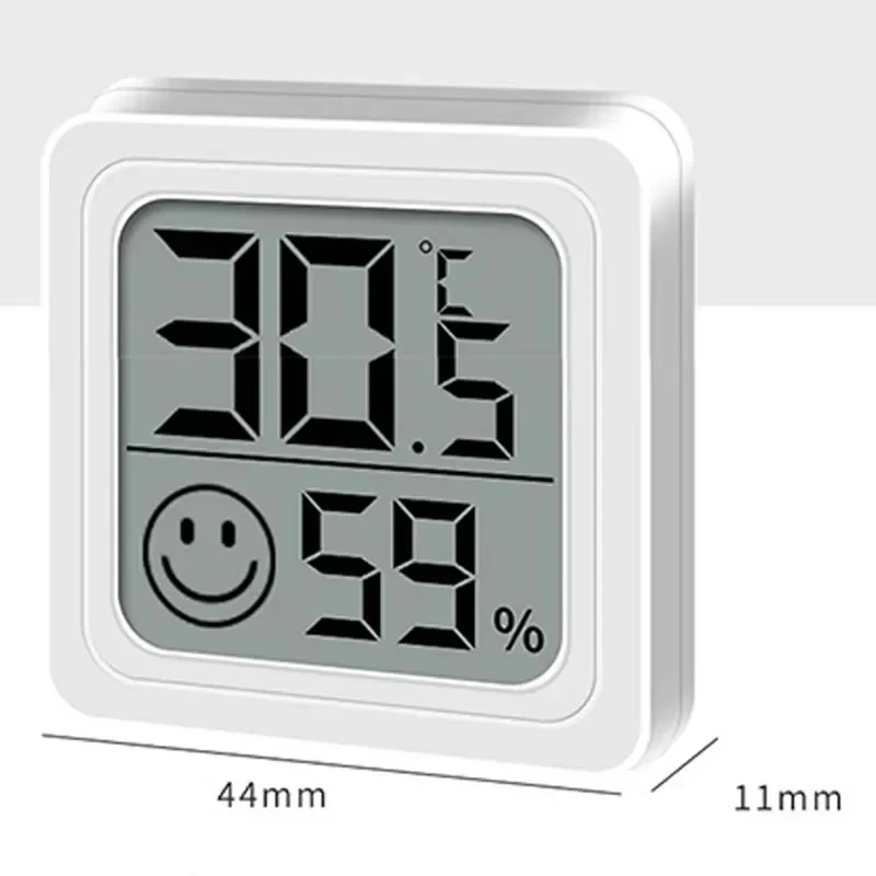 Mini LCD Digitale Thermometer Hygrometer Binnenkamer Langdurige Batterij Temperatuur-vochtigheidsmeter Sensormeter Weerstation