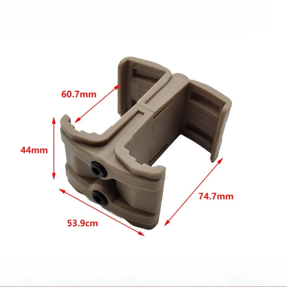 Tactische Universele Rifle Gun Mag Parallelle Connector voor M4 AR-15 Dubbele Tijdschrift Koppeling Connector Clip Jacht Accessoires