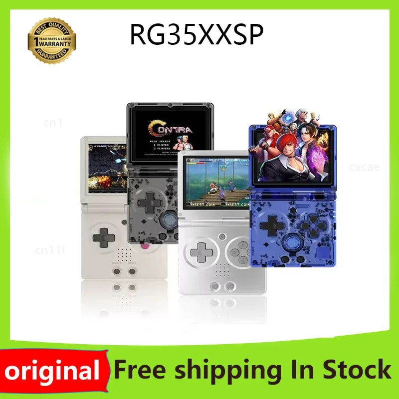 RG35XXSP Handheld Game Console Retro Style 3.5-inch IPS Display 3300mAh Battery HDMI Output Bluetooth 4.2 5K Preinstalled Games