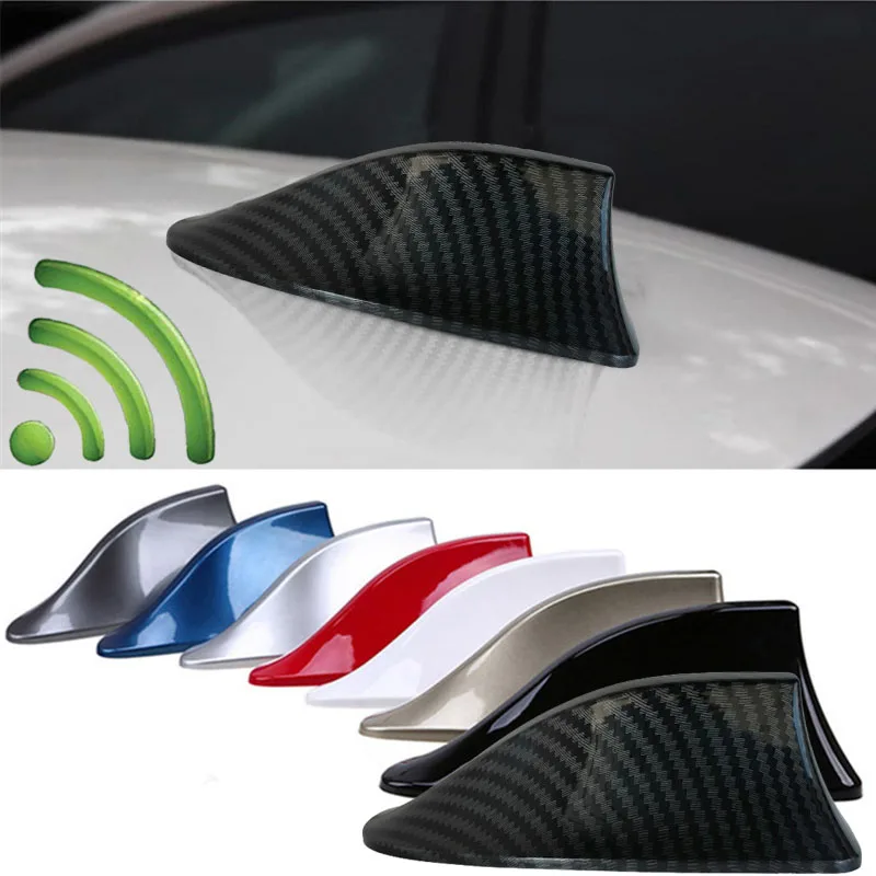 Auto Radio Shark Fin Auto Shark Antenne Radio FM Signal Design Für Alle Autos Antennen Auto Außen Styling Ersatzteile