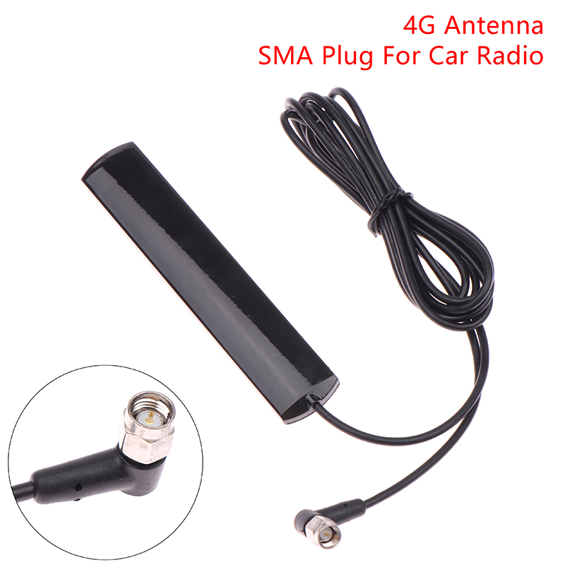 Antena 4G LTE con enchufe SMA, Android, navegación para coche, palma, noticias, antena de pantalla para Radio de coche, enrutador Wifi inalámbrico 4G LTE, Bluetooth