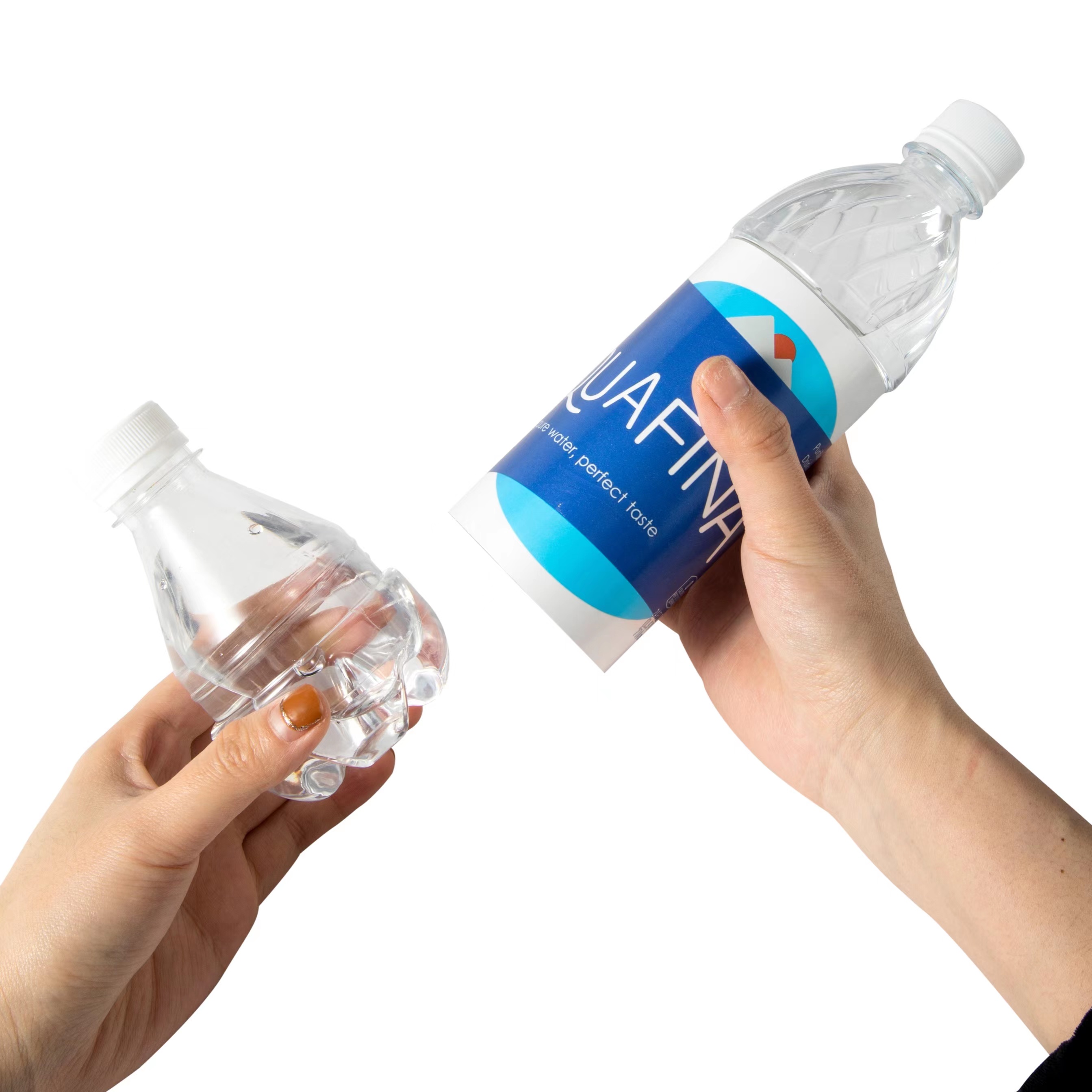 Aquafina garrafa de água desvio seguro pode stash recipiente de segurança escondido com uma bolsa à prova de cheiro de qualidade alimentar