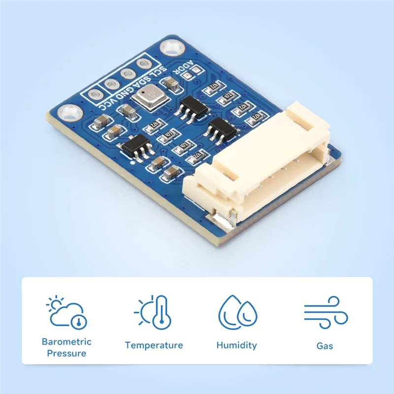 A37T-Modul Sensor Deteksi Gas VOC Tekanan Atmosfer Suhu dan Kelembapan Sensor Lingkungan