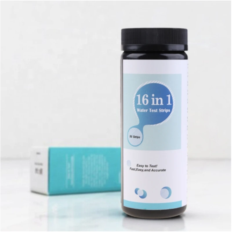 Dải kiểm tra độ cứng tổng cộng của nước 652F Dải kiểm tra chất lượng hồ bơi & SPA 16 trong 1