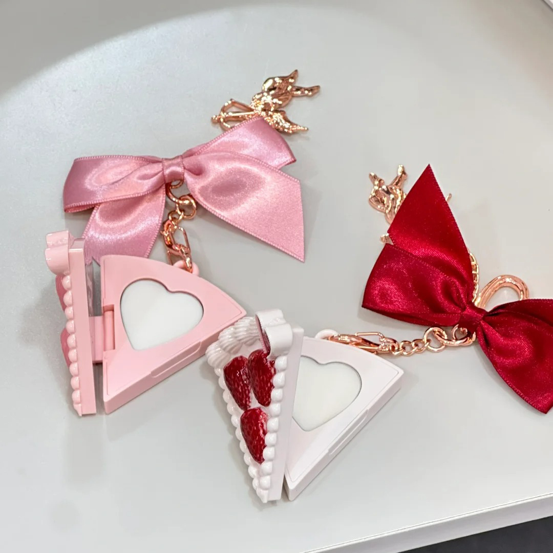 Flower Knows Solid Parfüm Erdbeer-Amoride, 3 g, veganer, langlebiger Duftbalsam-Anhänger, Reisegröße, süßes Geschenk für Frauen