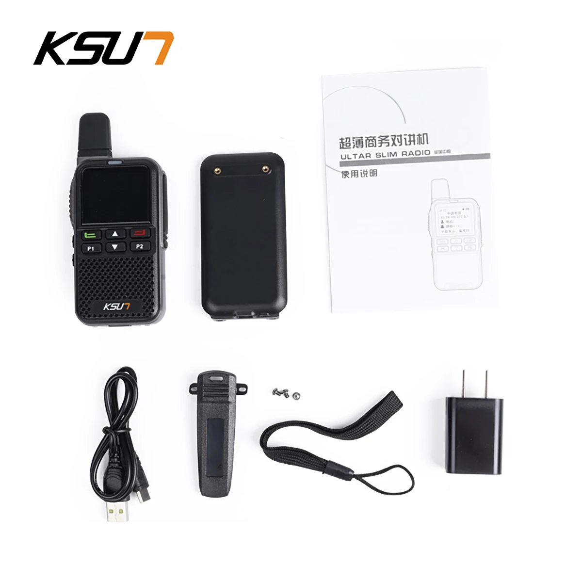 Ksut zl38 lte walkie talkies lange reichweite 100 meilen zello netzwerk radio ptt taste wifi poc android system