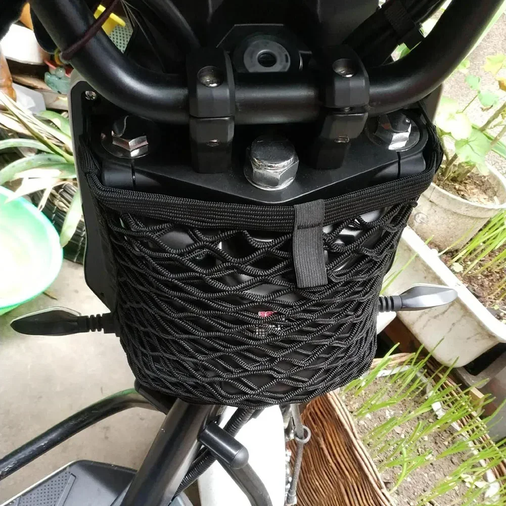 Сетчатая сумка для хранения мотоцикла, высокопрочная, эластичная, сетчатая сумка для хранения велосипеда, скутера, сетчатая сумка для хранения, сетка для багажа, крючок