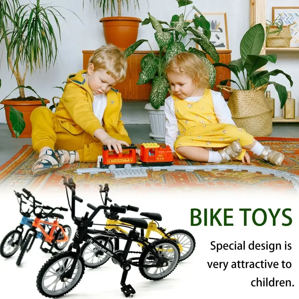 1 PCS Finger Bmx จักรยานของเล่นเด็ก Mini จักรยานเบรคเชือก Bmx Functional Mountain จักรยานของเล่นสําหรับของขวัญเด็ก