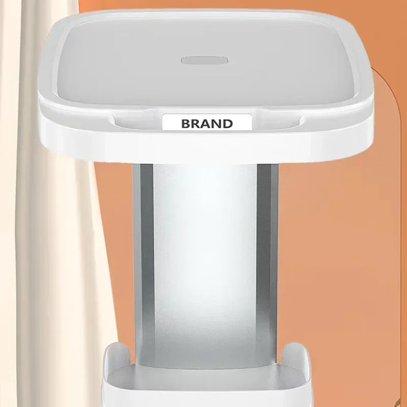 ホイール付きマニキュアカート,エレガントなトロリー,美容師用スーツケース,化粧品キャリア,ローリングトレイ,収納,zlq