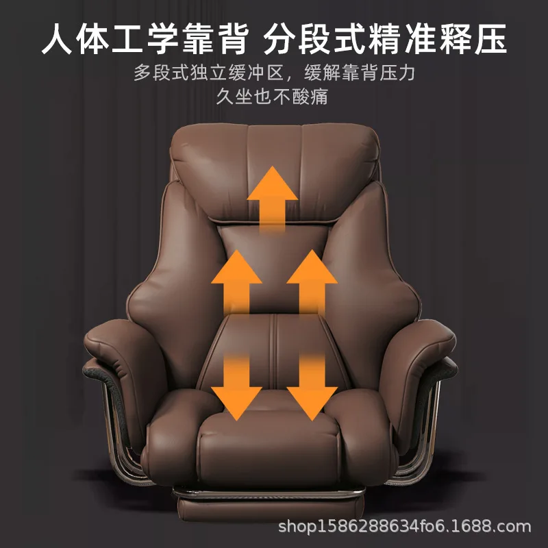 Office Chairs Gaming Chairs Office Chair Boss Chair, Home Office Computer Comfortable Sofa, Study Room Can Lie Down and Rotate