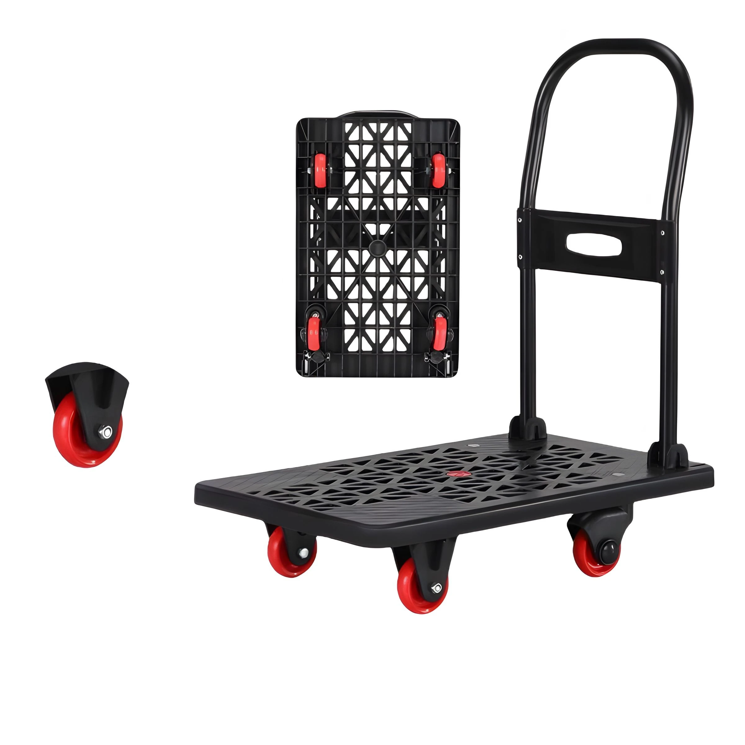 Carrinho De Manuseio De Material De Caminhão De Mesa Dobrável, Carrinho De Mão Multifuncional, Roda Universal, Logística, Atacado