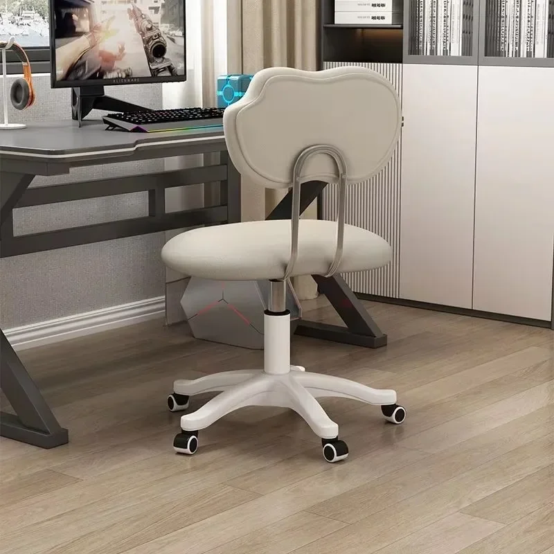 คอมพิวเตอร์ Rolling Office เก้าอี้ ERGONOMIC ผ่อนคลาย Rolling ล้อเก้าอี้เล่นเกมน้ําหนักเบาเก้าอี้นักเรียนเฟอร์นิเจอร์สํานักงาน
