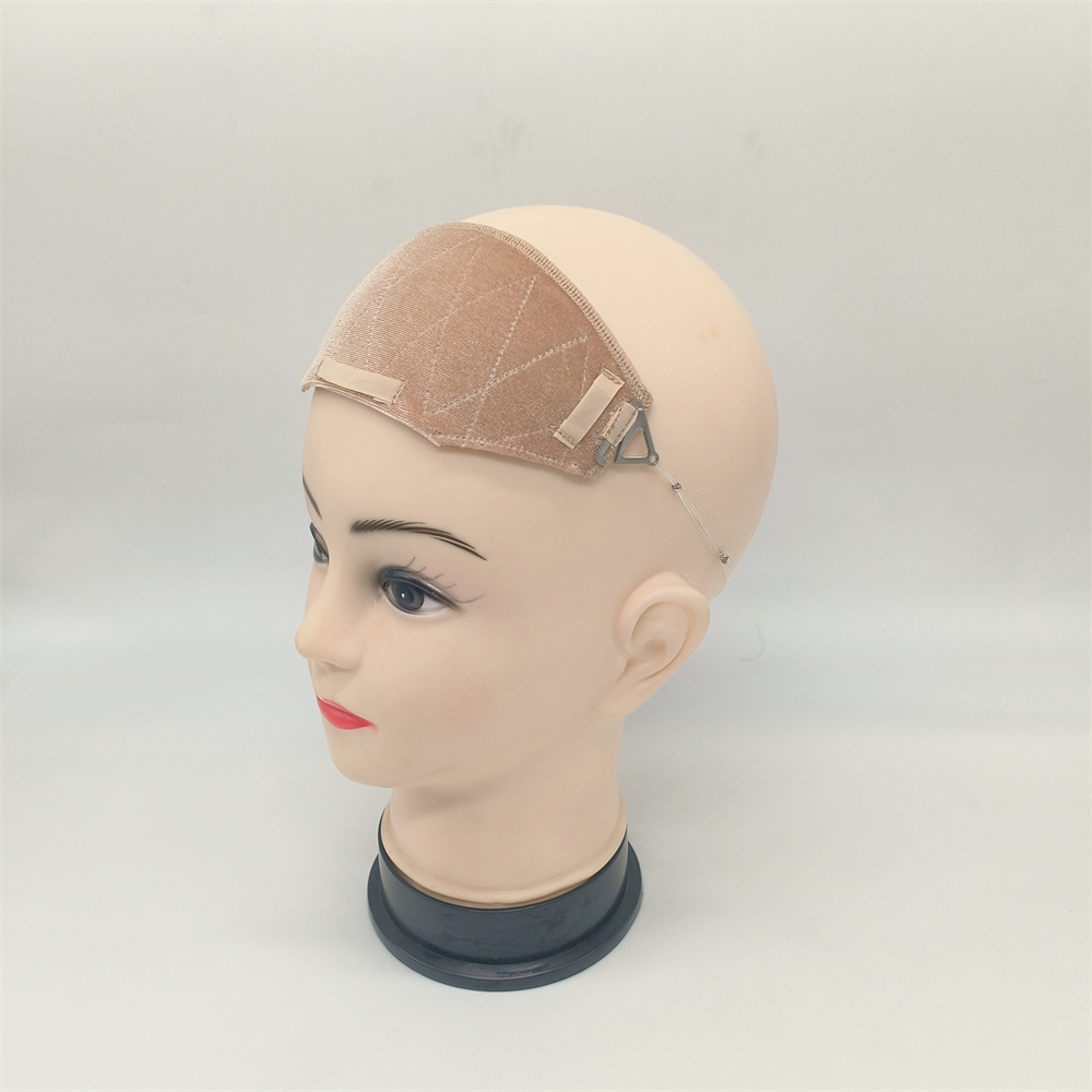 mini bands with fish line for wearing under wigs