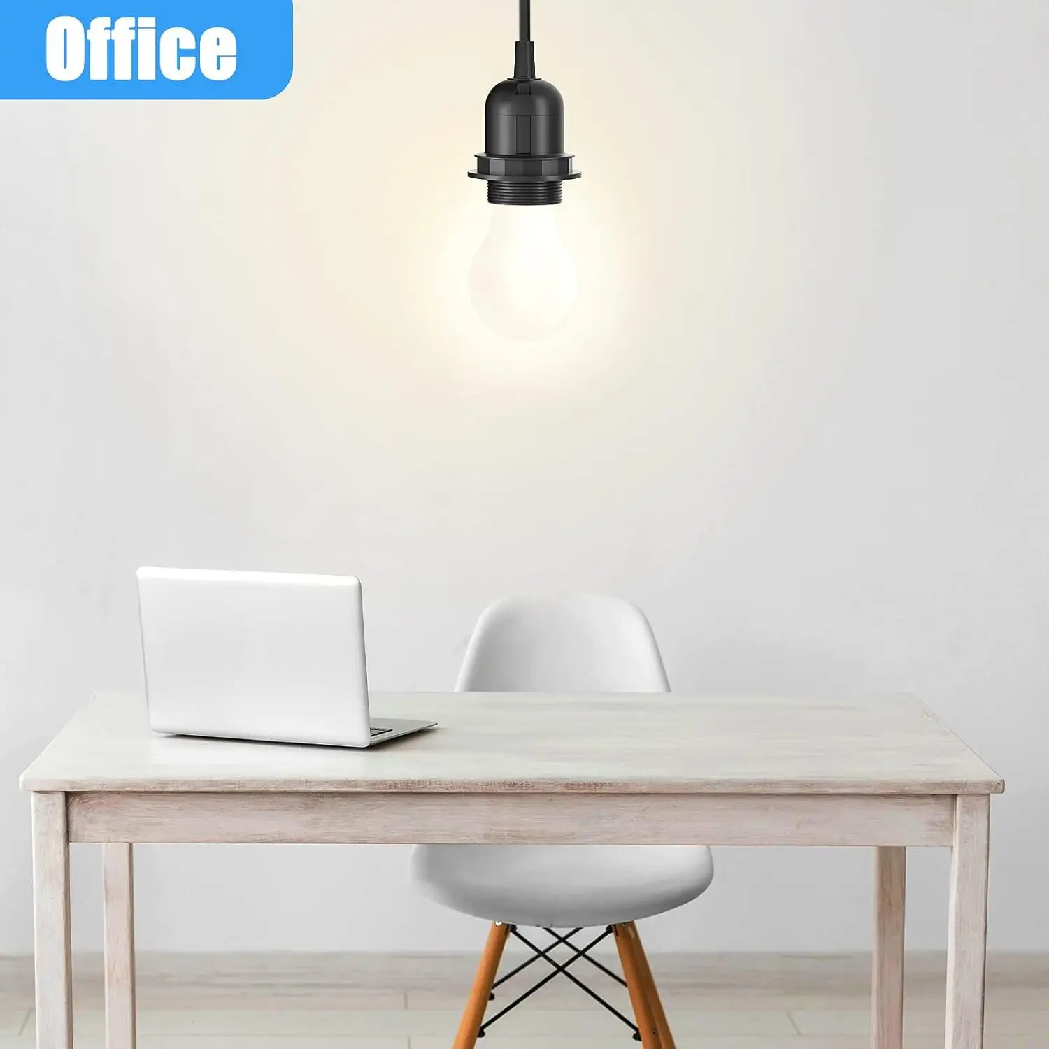 1.8m 3.5m 6m Power Cord Cables E26 E27 Half Teeth Lamp Base Holder With Switch Wire EU Plug For Pendant Led Bulbs Fixture