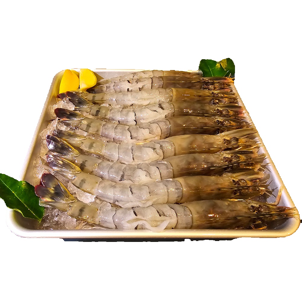 손질 킹 블랙타이거 새우 650g 바디필/버터플라이 특대 쉬림프 냉동 탈각