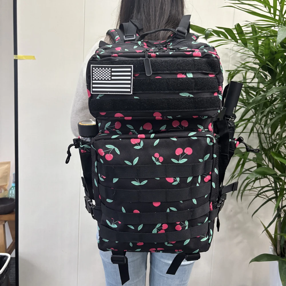 Mochila táctica de 45L, Mochila de asalto 3P, Mochila de viaje al aire libre de 3 días, Mochila de escalada impermeable, Mochila para acampar, senderismo y caza