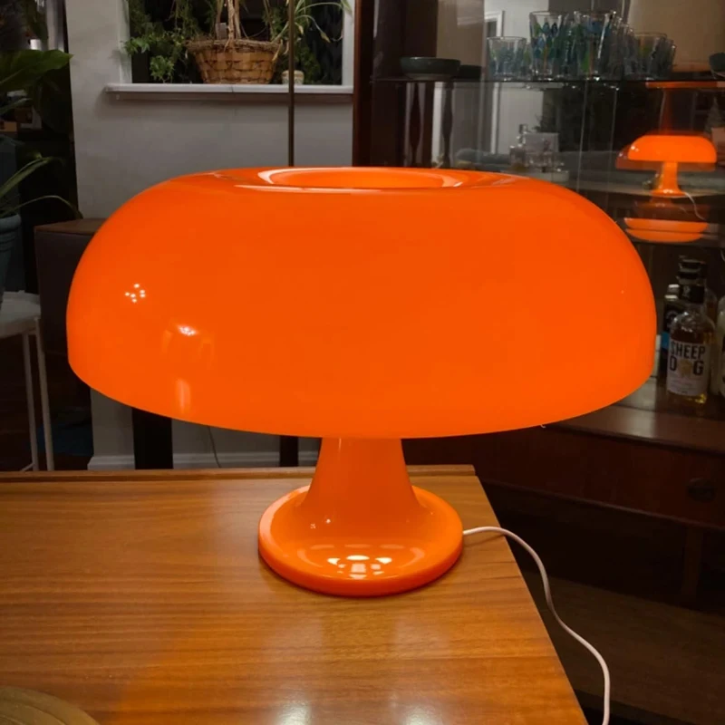 Lampa Stołowa LED Grzyb do Hotelu Sypialni Nocnej Salonu Dekoracyjne Oświetlenie Nowoczesne Minimalistyczne Lampki Biurkowe