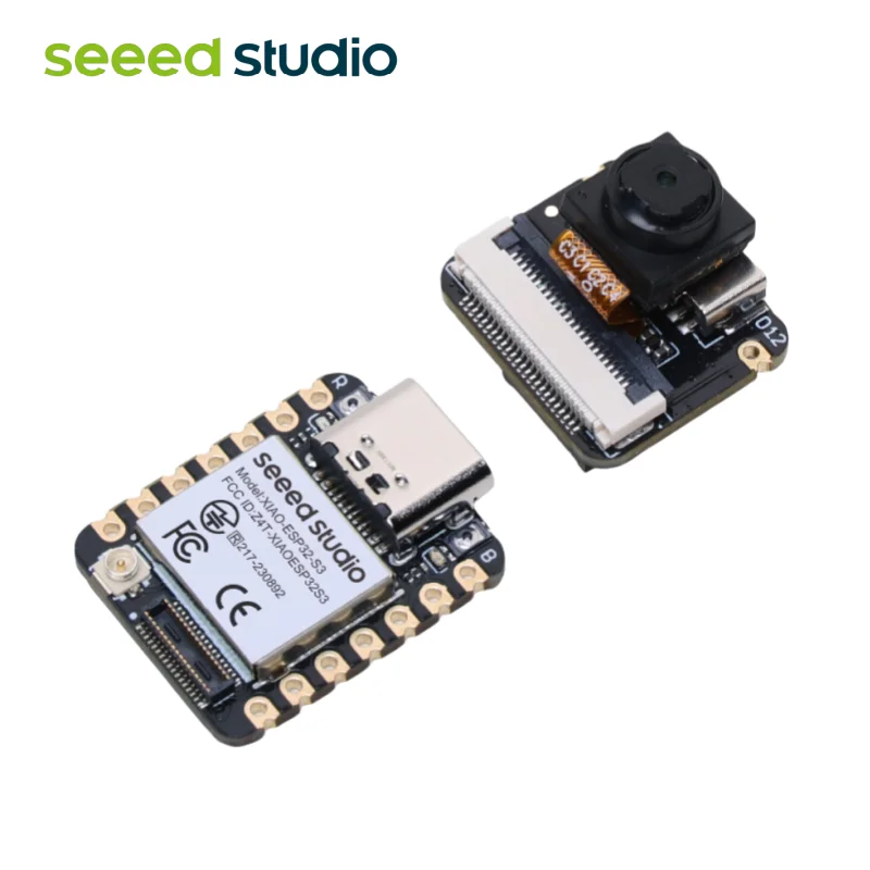 Seeed Studio XIAO ESP32 S3 Sense-seeeduino xiao esp32s3 sense with OV2640 Camera Sensor, 2.4GHz Wi-Fi,BLE 5.0,Microphone, 8MB