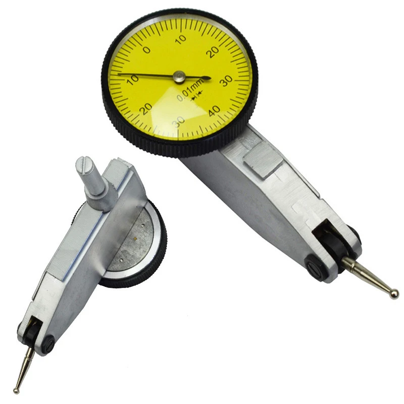 Escala de calibre de nivel de 0-0,8mm, indicador de prueba de dial de precisión, indicador de dial digital, soporte de Base magnética Flexible Universal