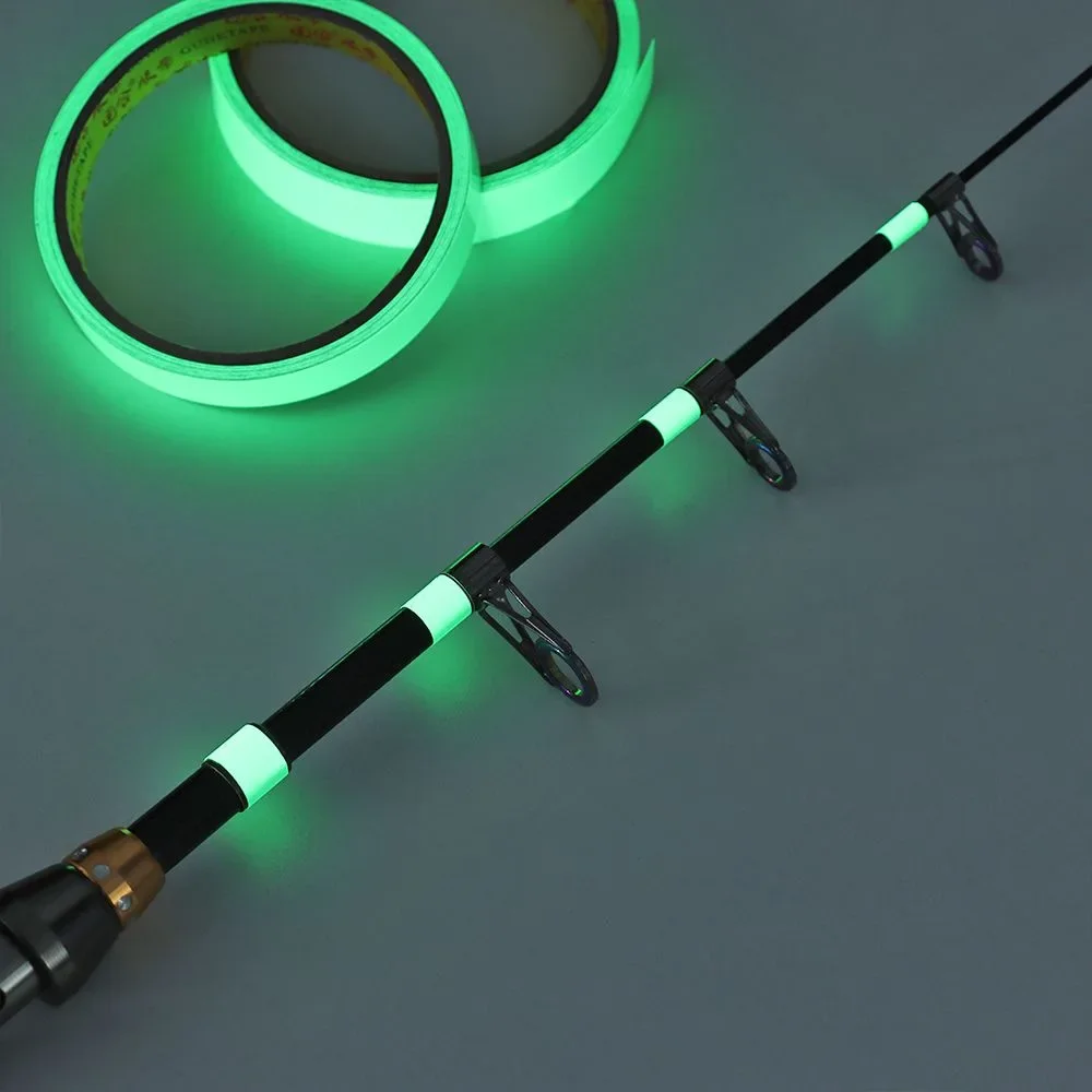 3M SelfกาวสีเขียวเทปเรืองแสงGlow In The Darkสติกเกอร์เวทีตกแต่งเทปเรืองแสงสติกเกอร์คําเตือนเครื่องมือตกปลา