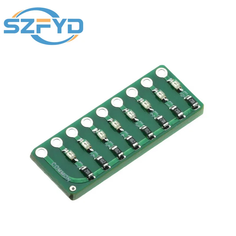 8 세그먼트 LED 포트 테스트 램프 표시기 흐르는 물 포트 테스트 램프 빨간색, 녹색 및 파란색 색상 옵션