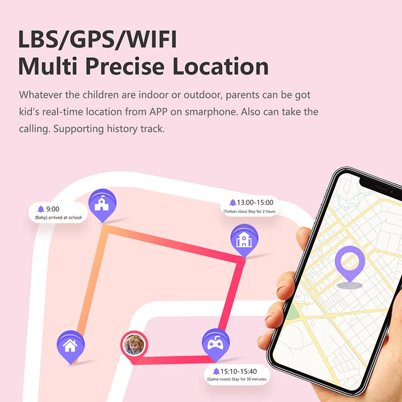 KGG สมาร์ทนาฬิกาเด็ก GPS 4G LT21 WiFi Tracker กันน้ํา Smartwatch Video Call โทรศัพท์นาฬิกา Call Back Monitor สําหรับ Android iOS