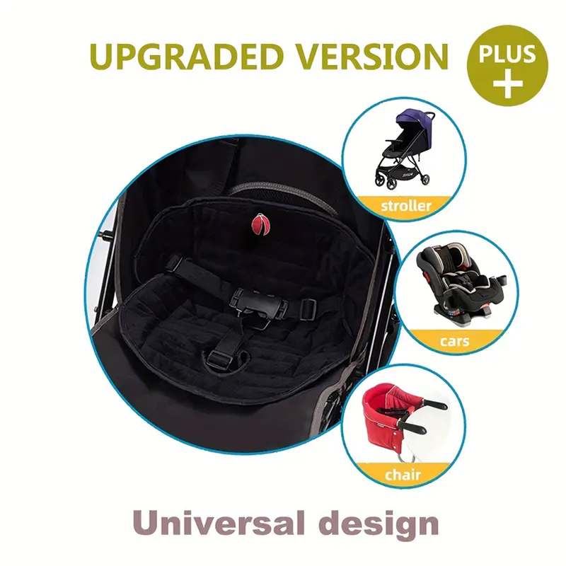 Forros de assento de carro impermeáveis para crianças, Baby Step Pads, Potty Training, Seat Protector, Stroller Acessórios, Segurança