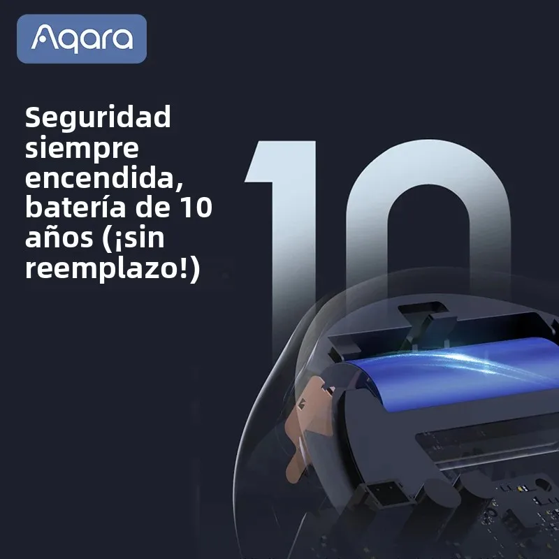 Aqara nueva alarma de humo inteligente Zigbee 3,0 Detector de humo protección contra incendios alarma de seguridad para el hogar alarma de luz de sonido con Homekit Mi Home