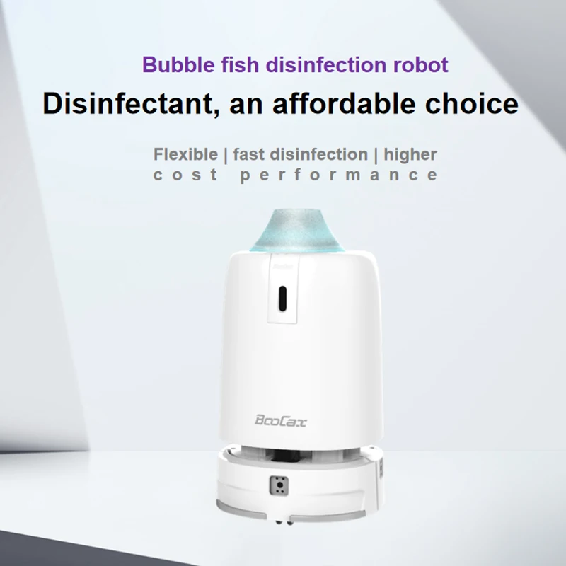 Spray Sterilization Robot Automatic Spray Disinfection Hotel Hospital Atomization Intelligent Disinfection Robot