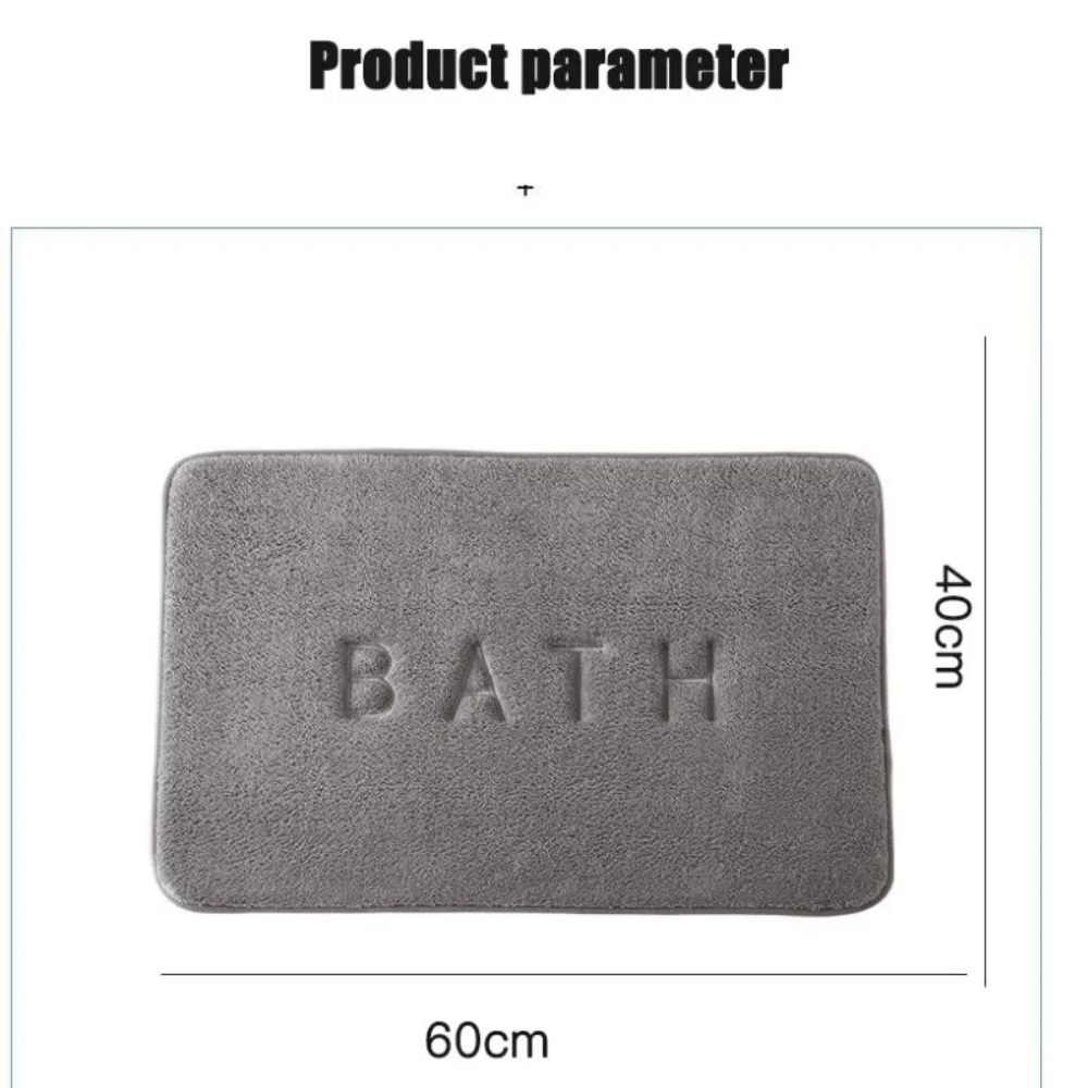 Mata antypoślizgowa Faux Cashmere Memory Foam Carpet Coral Fleece Super chłonna mata podłogowa Kuchnia Salon Łazienka