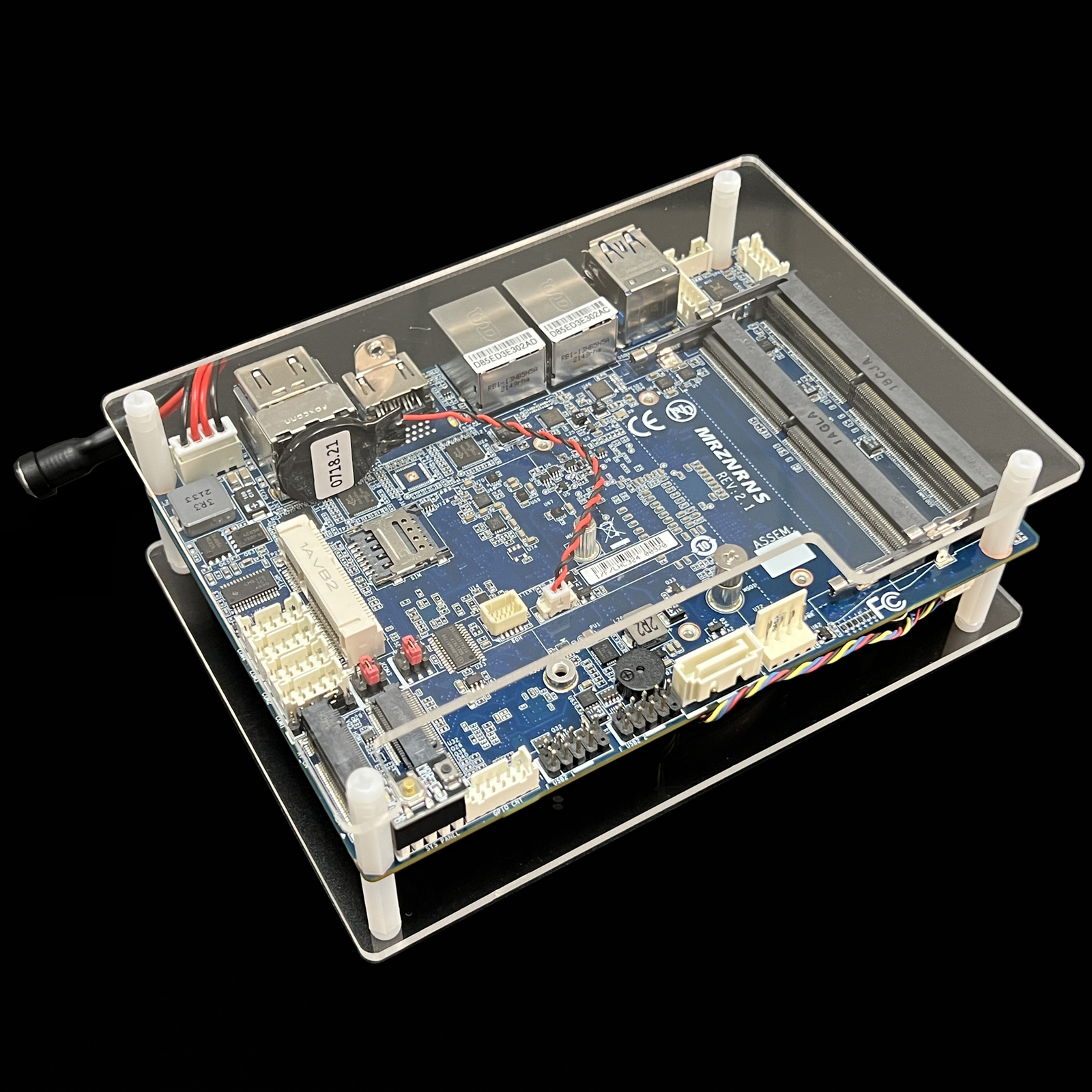 Материнская плата для мини-ПК GIGABYTE BSRE с встроенным процессором AMD Ryzen R1505G/V1605B Dual LAN, мягкий маршрутизатор, промышленный компьютер управления, сделай сам