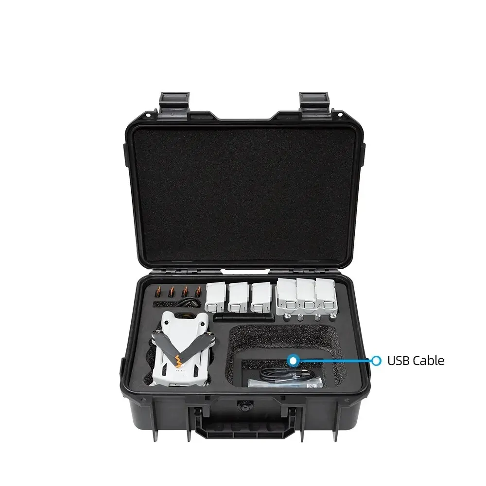 Para DJI Mini 3 funda a prueba de explosiones Mini 3 Pro bolsa portátil caja impermeable carcasa dura accesorios de gran capacidad funda