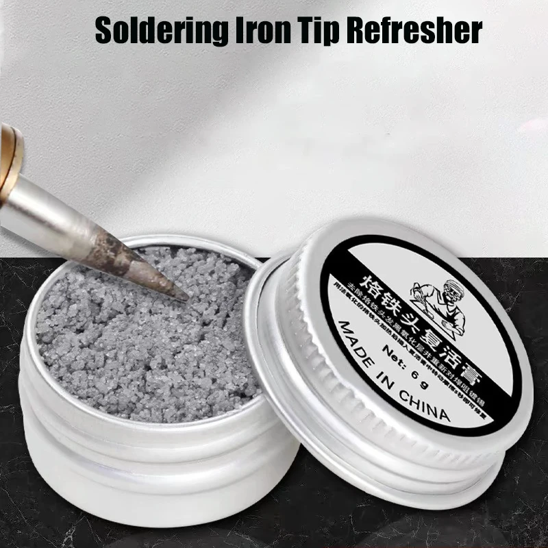 New Solder Cream Non-stick Tin Electrical Soldering Iron Tip Refresher Repair Tool Soldering Paste for Metal Soldering Iron Tip