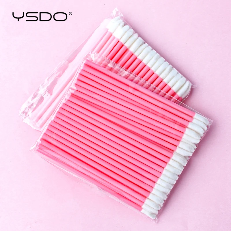 5/50/100 Stuks Lip Borstels Wegwerp Cosmetische Lip Borstel Lippenstift Lip Glossy Wands Cleaner Applicator Oogschaduw Make-Up Brush tool