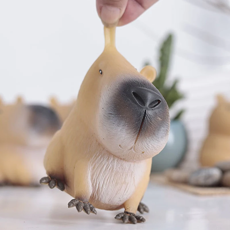 Capybara Anti Stress Fidget ของเล่นสําหรับความวิตกกังวล Capybara ผิดปกติวัตถุตลก Brinquedos Para Alio Do Estresse