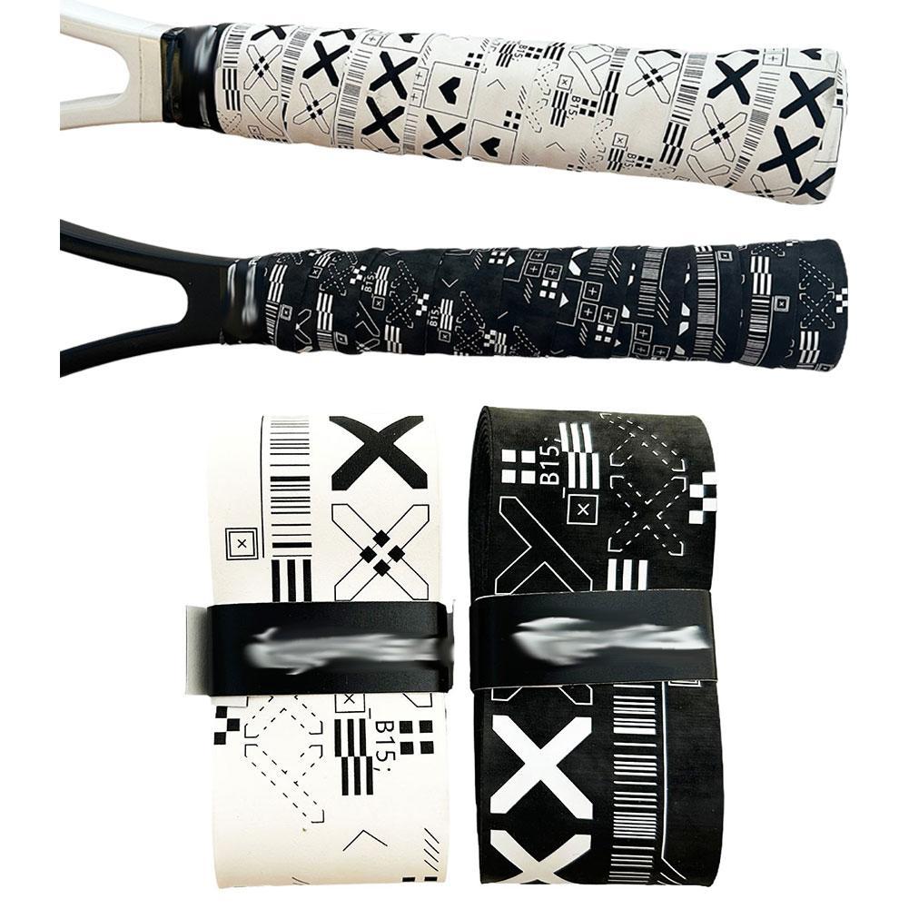 1 個オーバーグリップテニス Padel グリップテープスウェットバンドオーバーグリップバドミントン汗バンドラップラケットハンドルテニスアクセサリー Q7u8