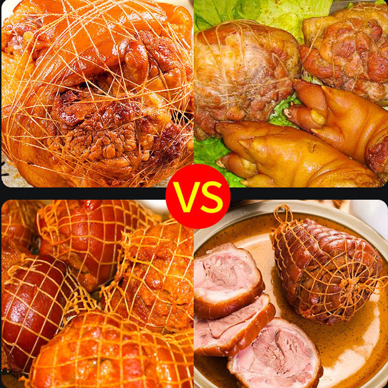 Rollo de red para carne de 3/5/8m, red elástica para salchichas y jamón, red de embalaje para salchichas para perros calientes, accesorios de cocina, red para carne de algodón, herramientas de cocina