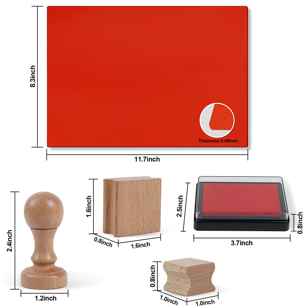 1pc A4 Laser Gummi Blatt Mit klebstoff Widerstehen Öl Abrieb Präzise Gravur Druck Sealer Stempel für Laser DIY kunst Design