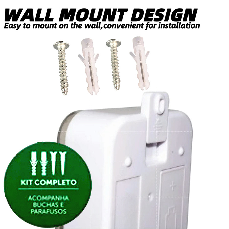 Luz LED de emergencia, linterna recargable portátil para el hogar, linterna de Camping, lámpara de salida automática montada en la pared, luz de trabajo interior
