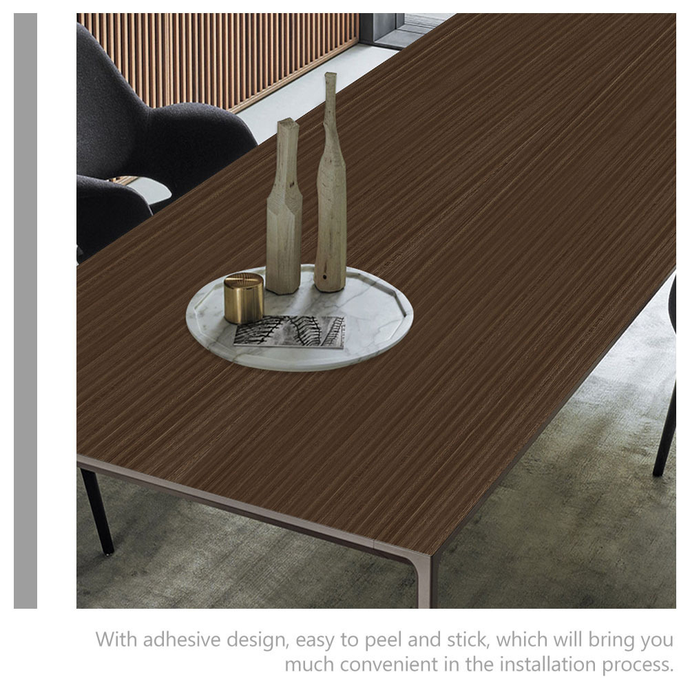 Descasque e colar telhas de piso decalques de PVC à prova d'água fáceis de instalar design de grão de madeira rústica para decoração de casa adesivos de azulejos adesivos