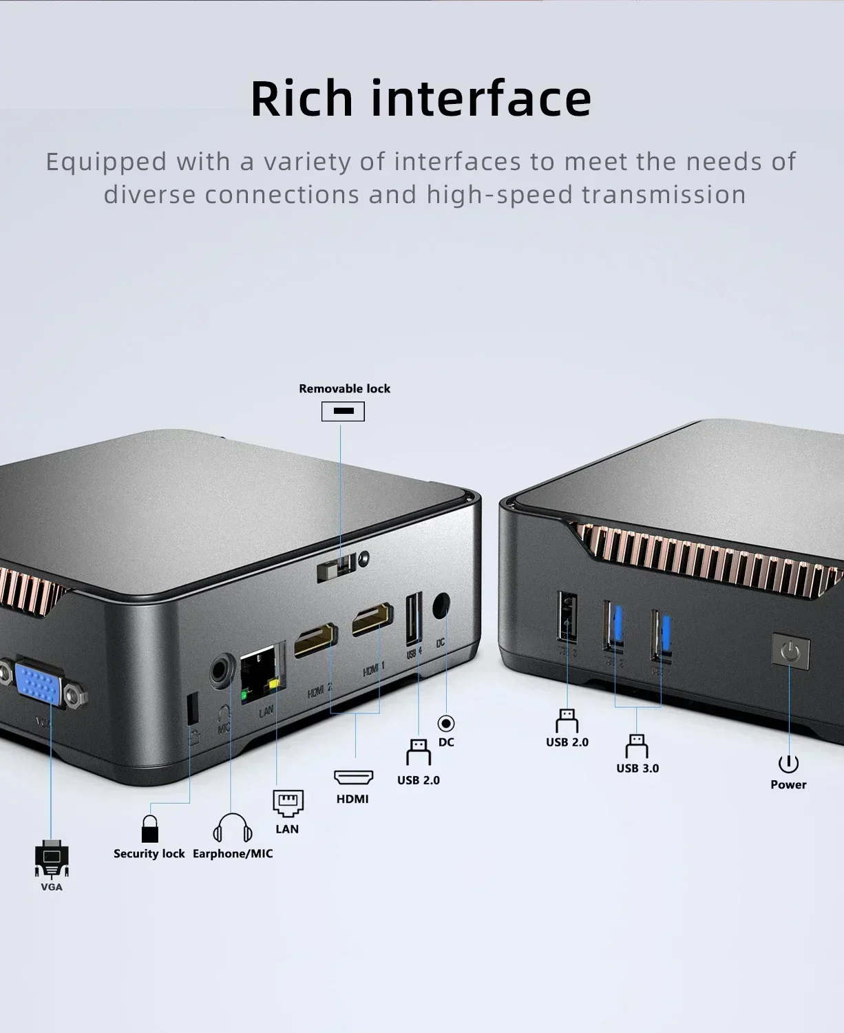 US.EU SZBOX GK3V GK3 Plus Alder Lake N100 Twin Lake N150 Mini PC 8GB 256GB Windows 11 Pro 16GB 512GB WIFI5 BT4.2 Desktop Game Co