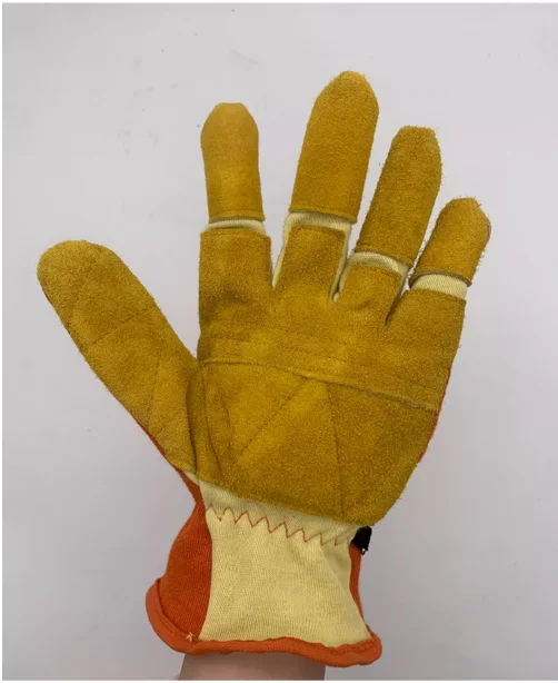 Fire Gloves Fire-Proof Flame-Retardant High-Temperature Resistant And Heat-Insulating  Special Rescue Gloves For Firefighters