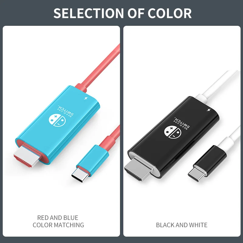 Cable de carga USB-C a HDMI + PD 100W de 4K30Hz, adaptador Plug & Play tipo C a HDTV de 2M/78,74 pulgadas para interruptor, ordenador portátil, Steam Deck