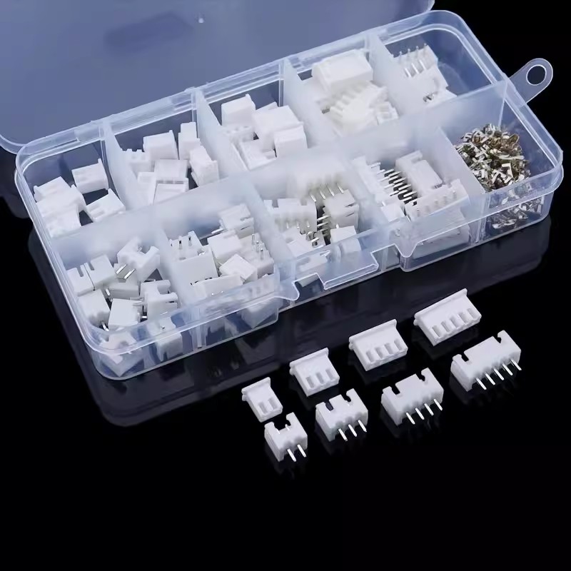 230 teile/schachtel xh 2,54 2p 3p 4p 5-poliger 2,54mm Pitch-Terminal-Kit/Gehäuse/Pin-Header-Anschluss Kabel anschlüsse Adapter xh Kits