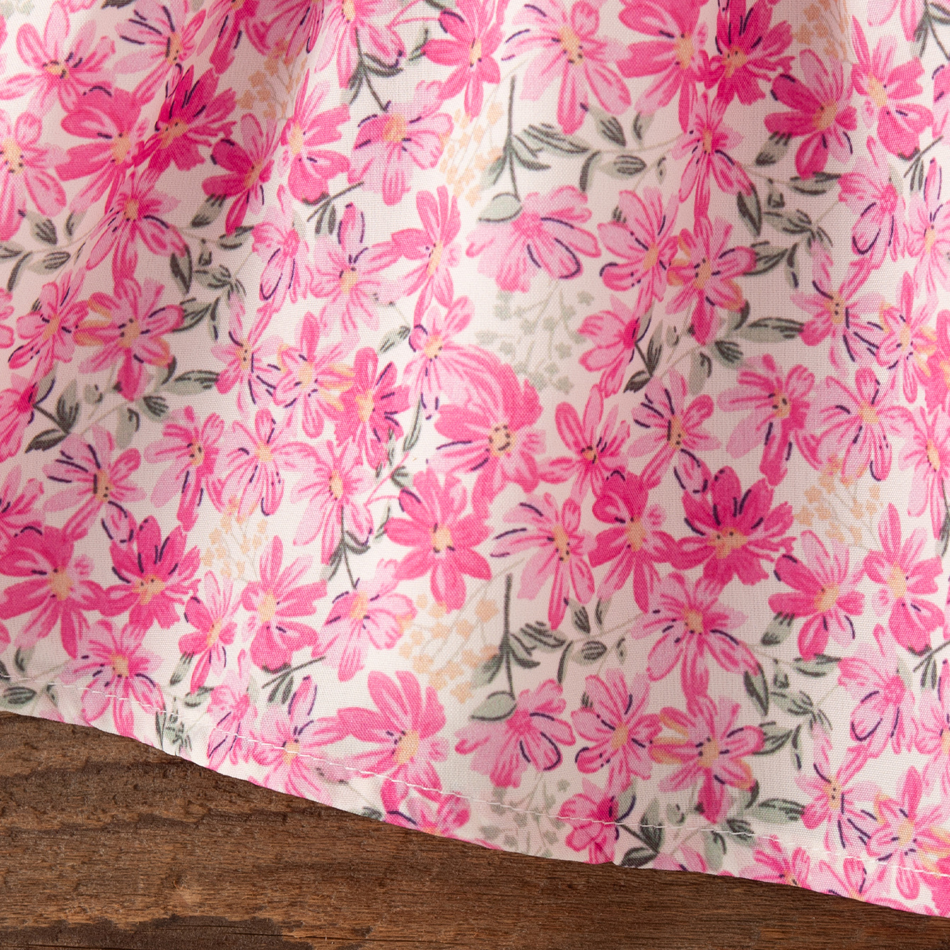 Abito da festa estivo da spiaggia per ragazze Abito con bretelle con stampa floreale con fiocco rosso rosa Abito da esterno casual per ragazza Cappello inviato