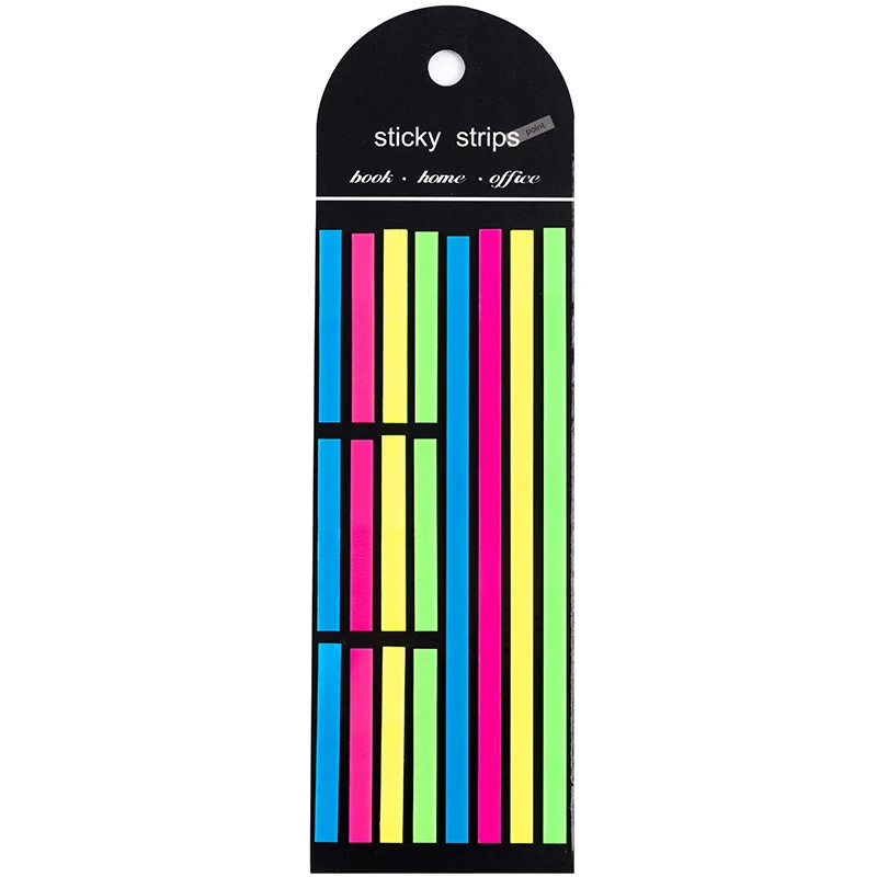160 Sheets Transparentes Sticky Notes Self-Adhesive Annotation Read Books Bookmarks Tabs Notepad Aesthetic Stationery Index Tabs